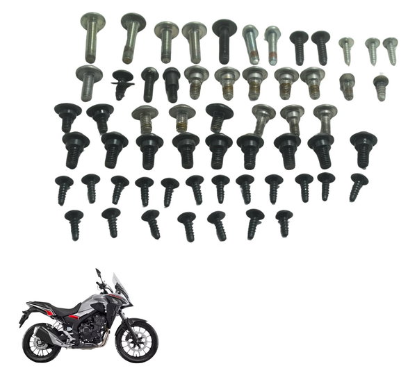 Kit Parafusos Carenagem Honda Cb 500 X 21-23 Original