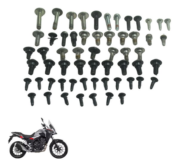 Kit Parafusos Carenagem Honda Cb 500 X 21-23 Original