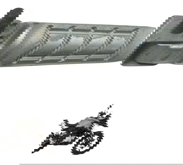 Pedaleira Traseira Direita Bmw G 310 Gs 17-20 Original