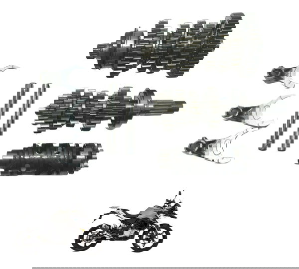 Caixa Marcha Câmbio Completa Bmw G 310 Gs 17-20 Original