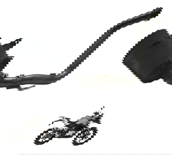 Escapamento C/ Avaria Bmw G310 Gs 17-20 Original