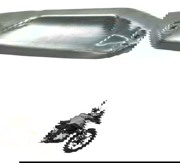 Capa Ponteira Escape C/ Detalhes Bmw G 310 Gs 17-20 Original