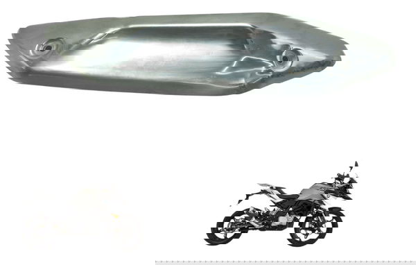 Capa Ponteira Escape C/ Detalhes Bmw G 310 Gs 17-20 Original