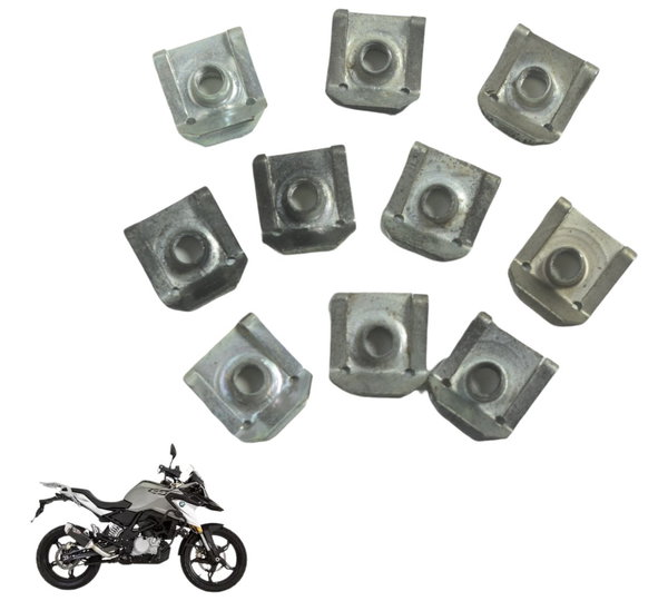 Kit C/ 10 Presilhas 1,5mm Carenagem Bmw G 310 Gs 17-20 Orig