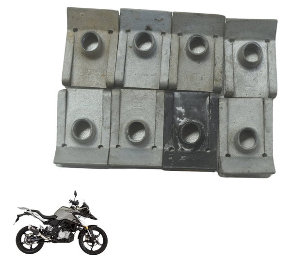Kit C/ 8 Presilhas 24mm Bmw G 310 Gs 17-20 Original