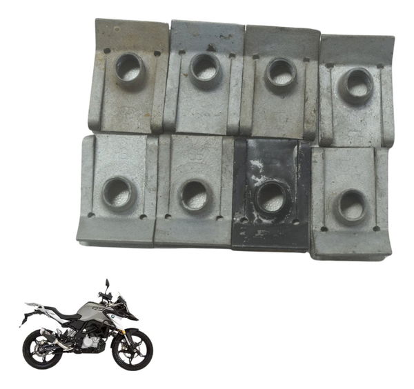 Kit C/ 8 Presilhas 24mm Bmw G 310 Gs 17-20 Original