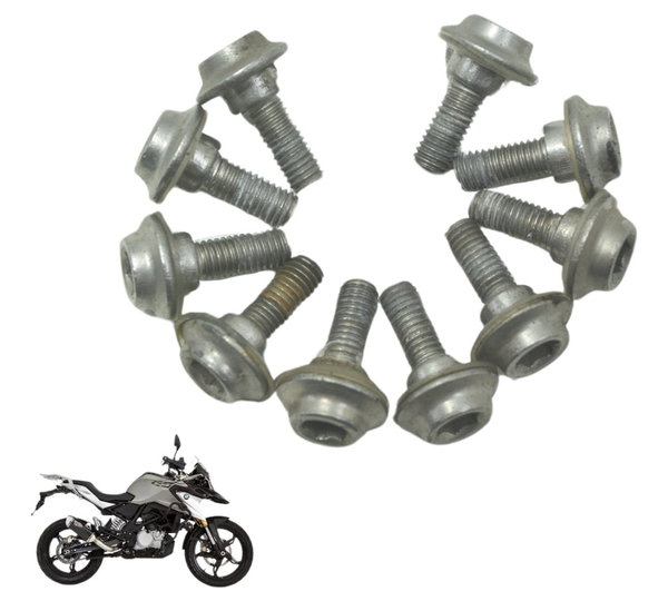 Kit C/ 10 Parafusos 19,5mm Bmw G 310 Gs 17-20 Original