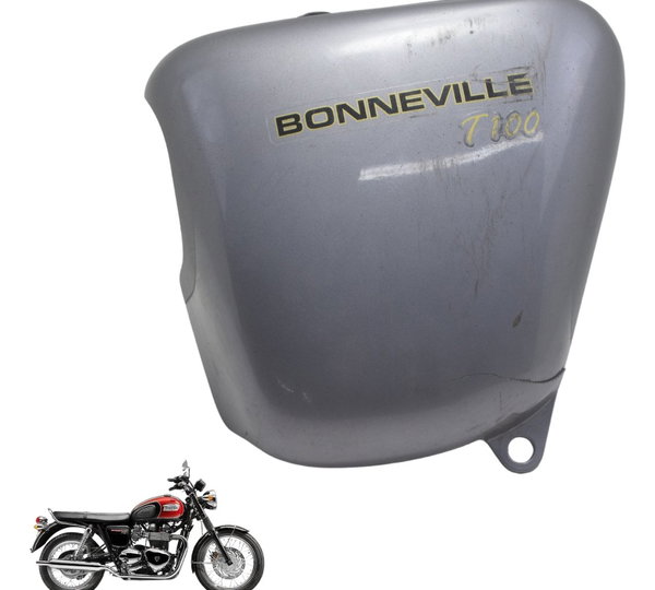 Tampa Lateral Esq C/ Avaria Triumph Bonneville T100 13-15