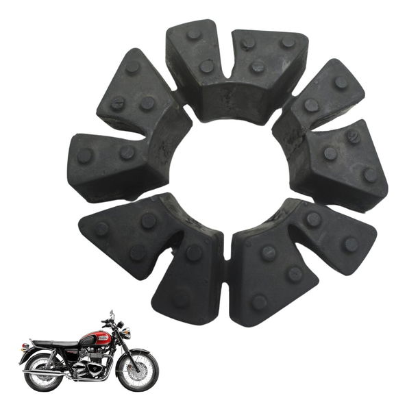 Coxim Cubo Coroa Triumph Bonneville T100 13-15 Original