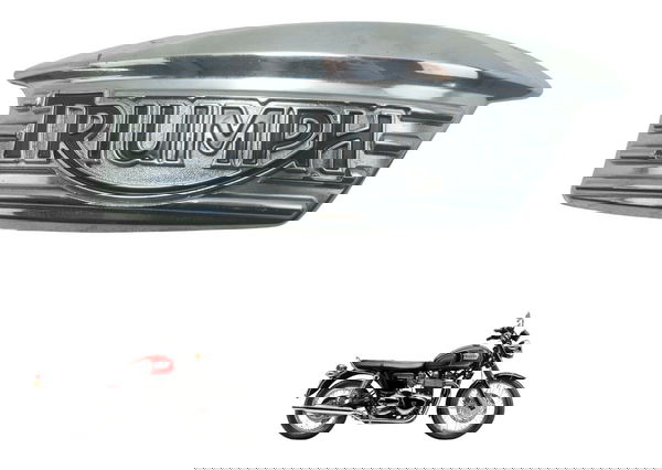 Emblema Tanque Direito Triumph Bonneville T100 13-15 Orig