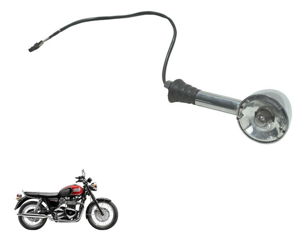 Pisca Dianteiro S/ Lente Triumph Bonneville T100 13-15 Orig
