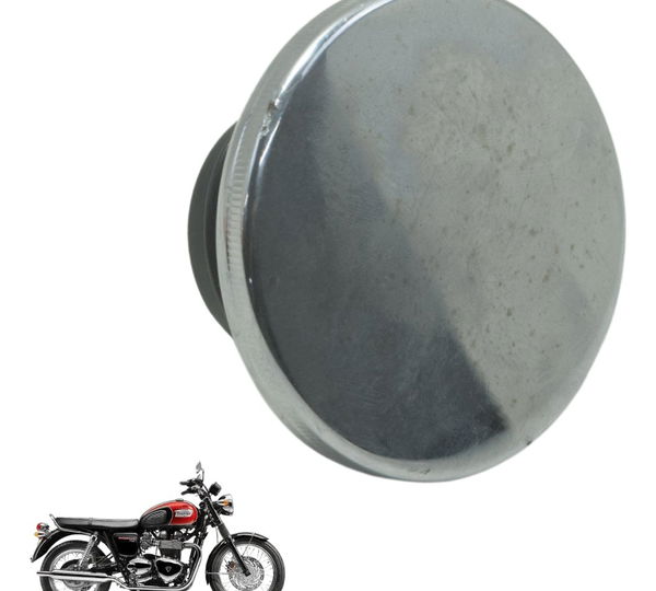 Tampa Tanque Triumph Bonneville T100 13-15 Original Prateado