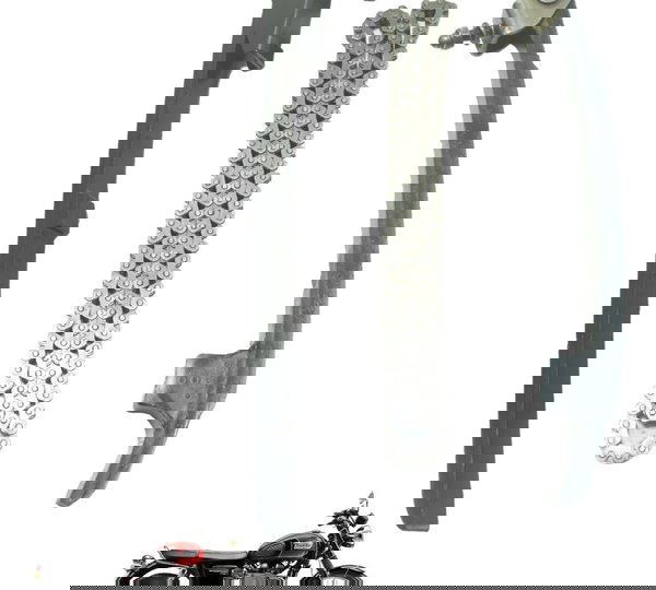 Kit Guia Tensor Corrente Coman Triumph Bonneville T100 13-15