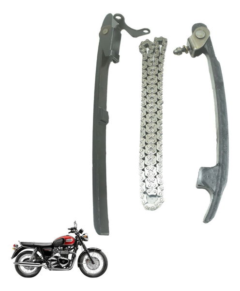 Kit Guia Tensor Corrente Coman Triumph Bonneville T100 13-15