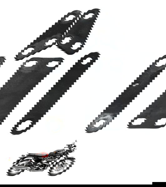 Jogo Suporte Motor Triumph Bonneville T100 13-15 Original