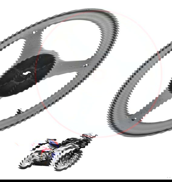 Roda Traseira Honda Cbr 1000 Rr 08-11 Original