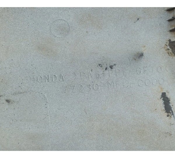 Carenagem Inferior Rabeta Honda Cbr 1000 Rr 08-11 Original