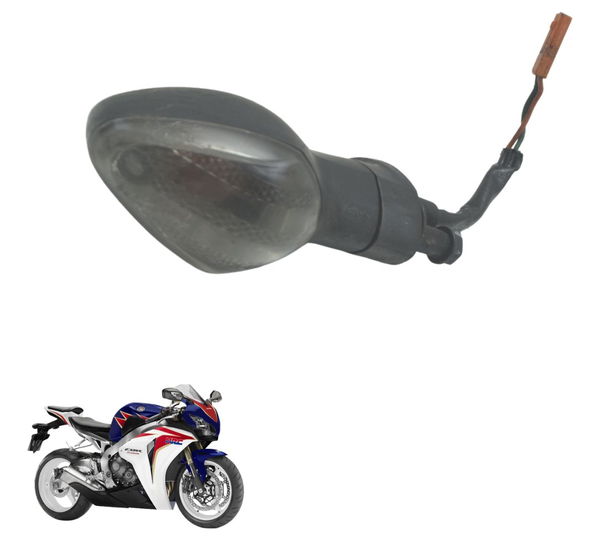 Pisca Traseiro Esq C/ Detalhes Honda Cbr 1000 Rr 08-11 Orig Esquerdo Preto