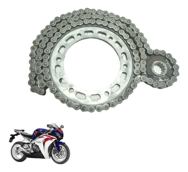 Kit Relação S/ Emenda Honda Cbr 1000 Rr 08-11 Original