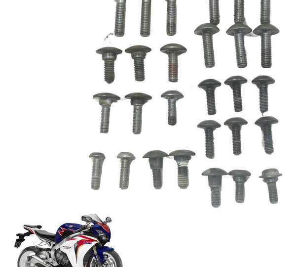 Kit Parafusos Carenagem Honda Cbr 1000 Rr 08-11 Original