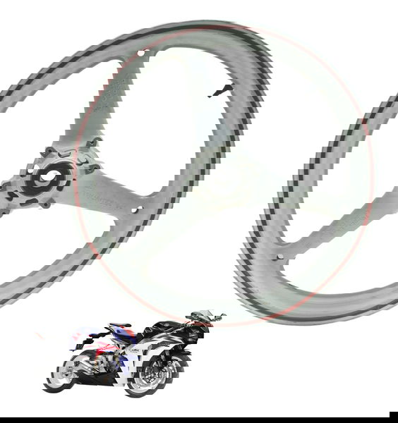 Roda Dianteira Honda Cbr 1000 Rr 08-11 Original