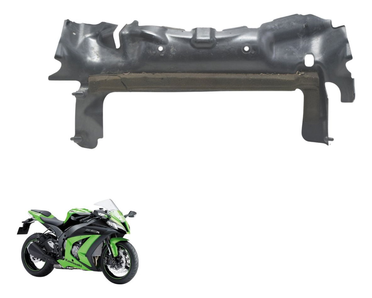 ととと Acabamento Radiador C/ Det Kawasaki Ninja Zx 10r 10-15 Orig