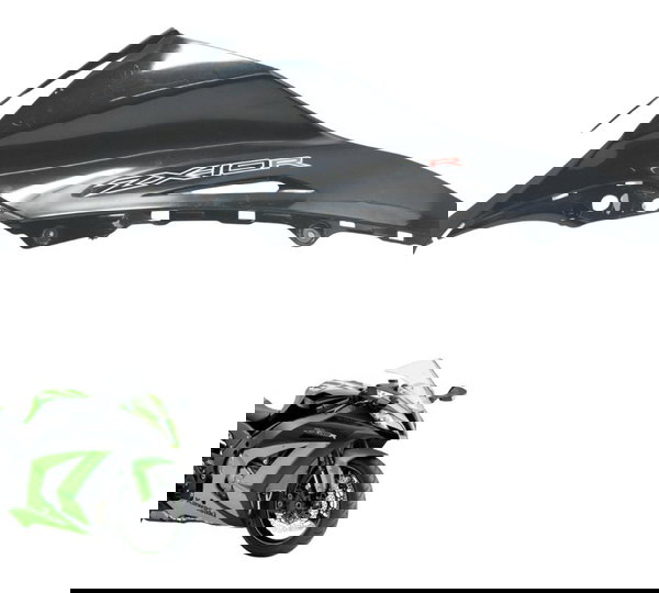 Carenagem Superior Esq C/ Avaria Kawasaki Ninja Zx 10r 10-15