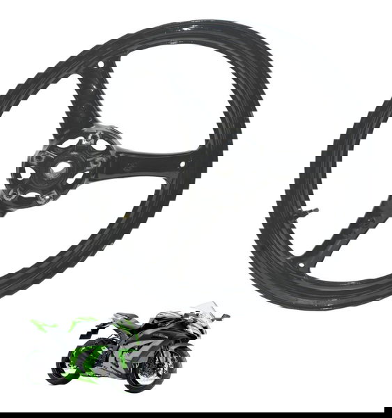 Roda Dianteira Kawasaki Ninja Zx 10r 10-15 Original