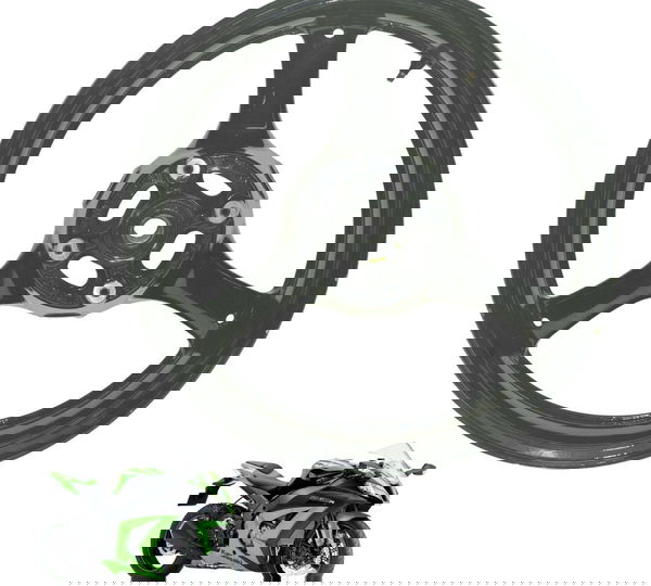 Roda Traseira Kawasaki Ninja Zx 10r 10-15 Original