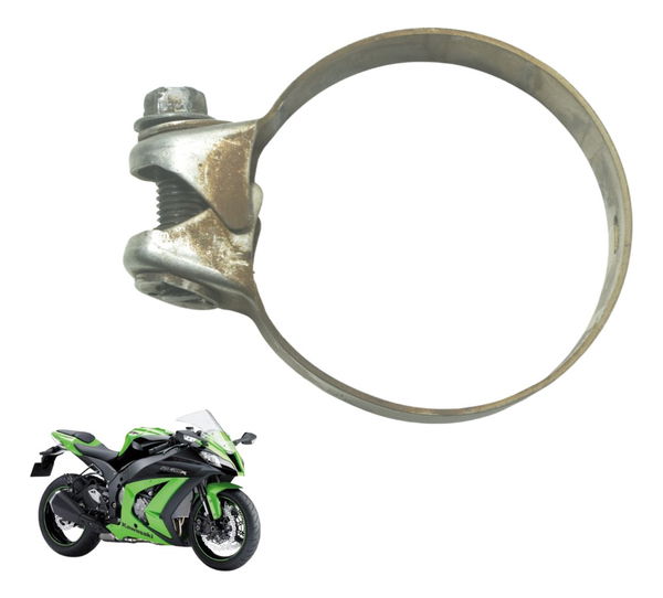 Abraçadeira Escape Kawasaki Ninja Zx 10r 10-15 Original