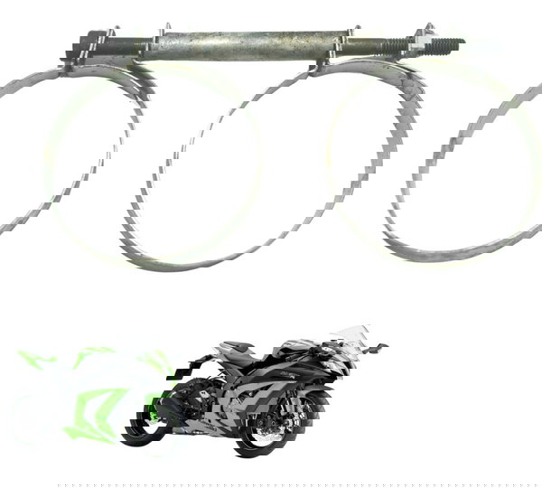Abraçadeira Coletor Admissão Kawasaki Ninja Zx 10r 10-15