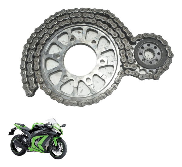 Kit Relação Sun Star Kawasaki Ninja Zx 10r 10-15