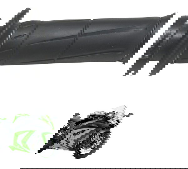 Manopla Dir Acelerador C/ Detalh Kawasaki Ninja Zx 10r 10-15