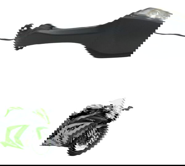 Espelho Retrovisor Dir C/ Avaria Kawasaki Ninja Zx 10r 10-15