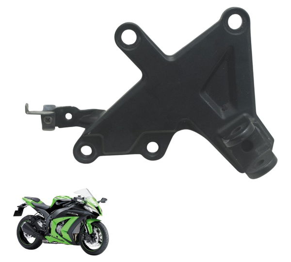 Suporte Pedaleira Diant Dir Kawasaki Ninja Zx 10r 10-15 Orig