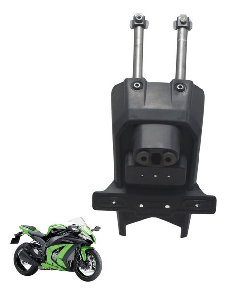 Suporte Placa Kawasaki Ninja Zx 10r 10-15 Original