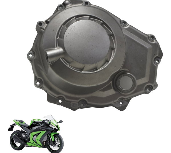Tampa Embreagem Motor Dir Kawasaki Ninja Zx 10r 10-15 Orig