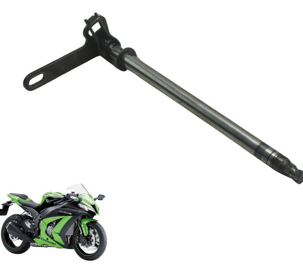 Eixo Seletor Marcha Kawasaki Ninja Zx 10r 10-15 Original