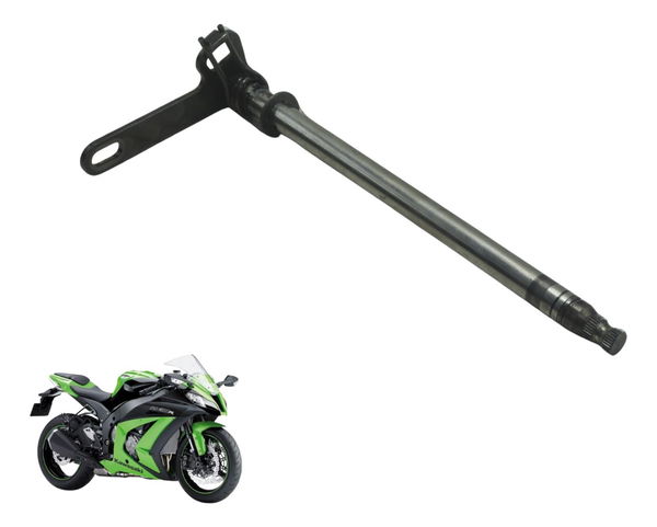 Eixo Seletor Marcha Kawasaki Ninja Zx 10r 10-15 Original