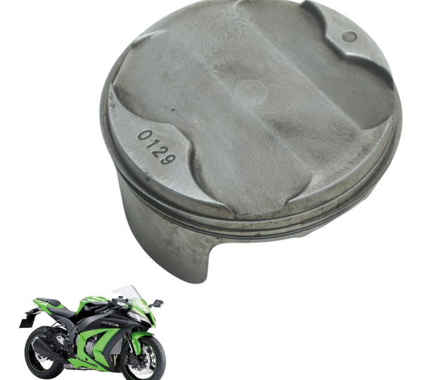 Pistão E Anéis Kawasaki Ninja Zx 10r 10-15 Original