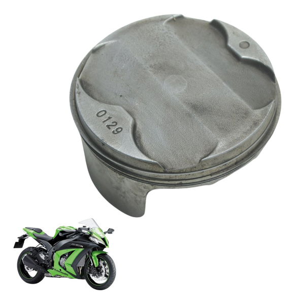 Pistão E Anéis Kawasaki Ninja Zx 10r 10-15 Original