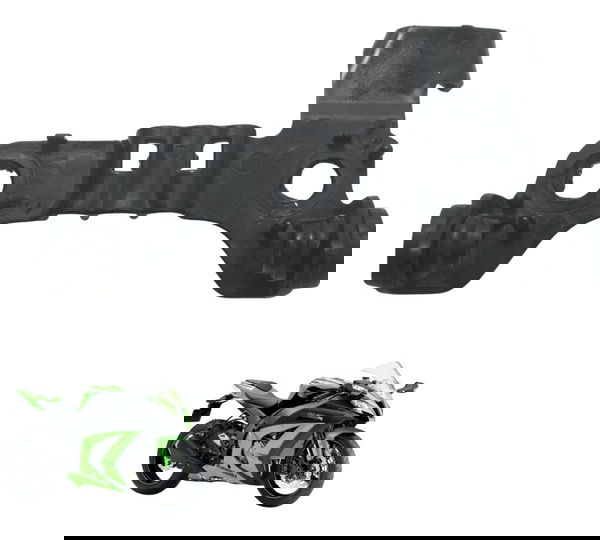 Suporte Amortecedor Direção Kawasaki Ninja Zx 10r 10-15 Orig
