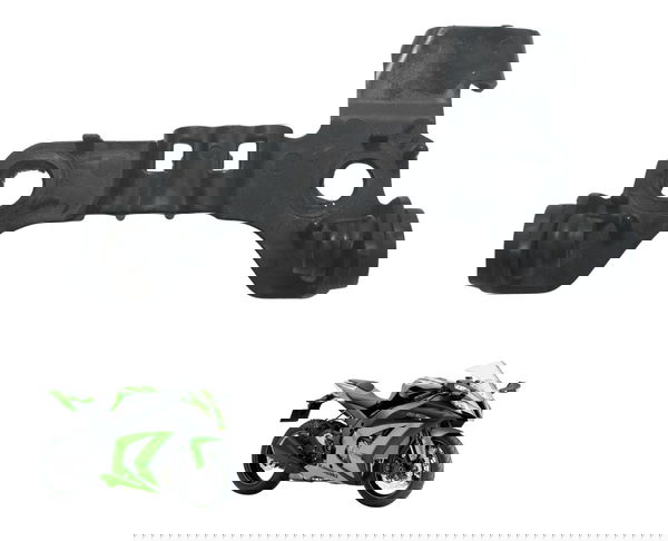 Suporte Amortecedor Direção Kawasaki Ninja Zx 10r 10-15 Orig