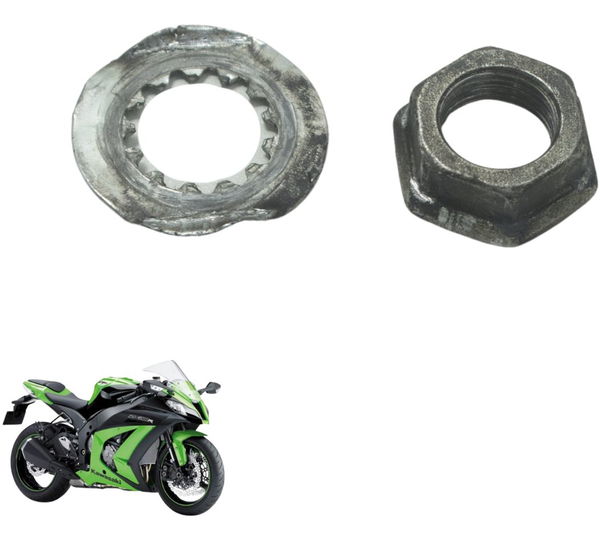 Trave Porca Pinhão Kawasaki Ninja Zx 10r 10-15 Original