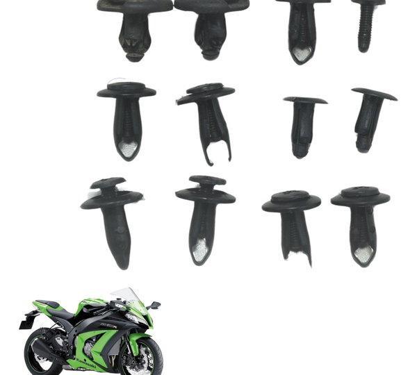 Kit Parafuso Carenagem Kawasaki Ninja Zx 10r 10-15 Original