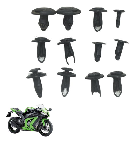 Kit Parafuso Carenagem Kawasaki Ninja Zx 10r 10-15 Original
