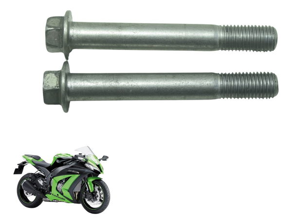 Par Parafuso Pinça Diant Kawasaki Ninja Zx 10r 10-15 Orig