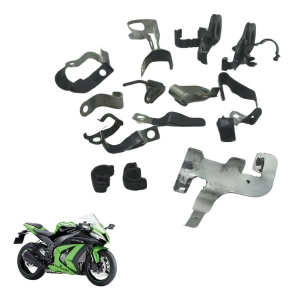 Kit Suporte Diversos Kawasaki Ninja Zx 10r 10-15 Original