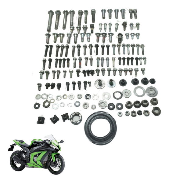 Kit Parafusos Diversos Kawasaki Ninja Zx 10r 10-15 Original