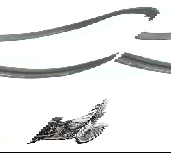 Borracha Acabament Painel Harley Softail Heritage 12-15 Orig